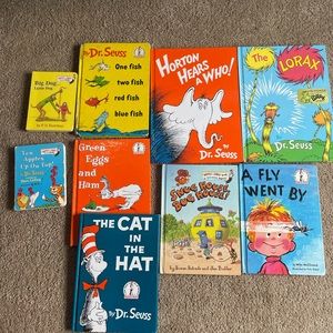 9 Dr Seuss books